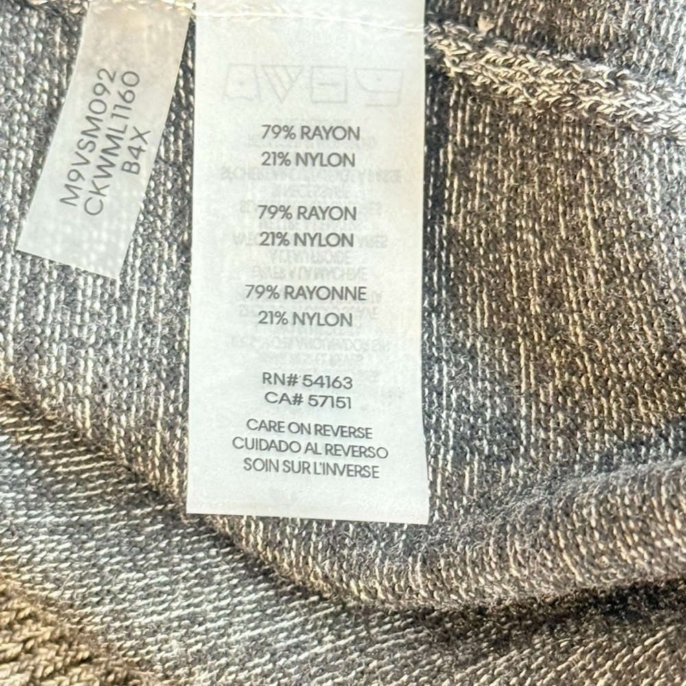 Calvin Klein Gray Turtleneck Sweater with Slim Fit - Picture 8 of 11